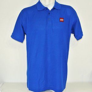 LEGO Legoland Employee Uniform Polo Shirt Blue NEW Size XL